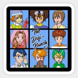 The Digi Bunch 01 Sticker